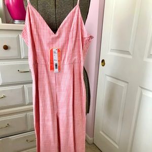 NWT Gianni Bini linen/ cotton jumpsuit